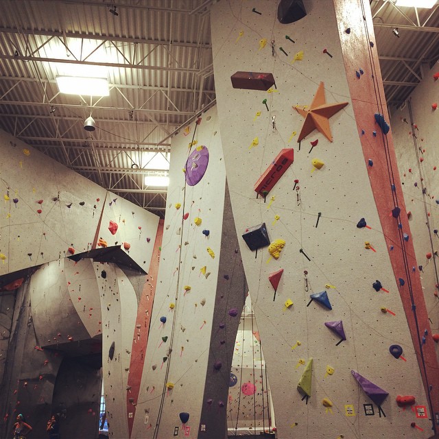 Volumes add dimension to your climbing wall! Vertical Endeavors in Glendale Heights highlights these volumes and is currently the largest indoor climbing gym in the US with more than 45,000 sq ft.