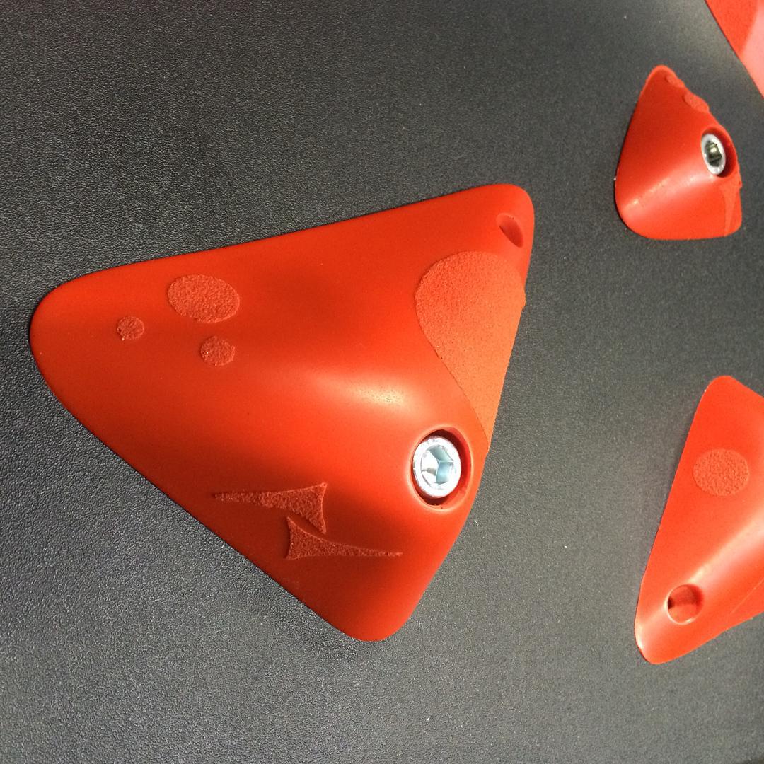 New Dot Slopers. Even smoother and sicker than before. Check them out at the booth. #outdoorretailer #nicros #climbing #handholds #bouldering