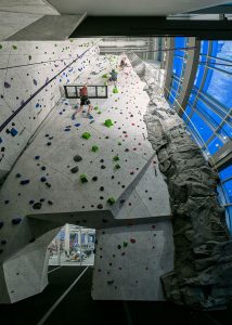Realistic Rock Climbing Wall